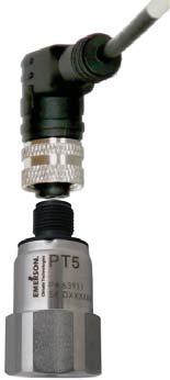 with Schrader valve opener PT5-xxT with 6mm x 50mm long tube for applications requiring a fully hermetic system solution Vibration, shock and pulsation resistant Protection class IP 65 Easy install