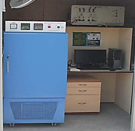 2. TEST SETUP AND METHODOLOGY 2.1 Battery capacity measurement at various temperatures The battery testing facility consists of battery test bed with data acquisition system (DAS) with 2 nos.