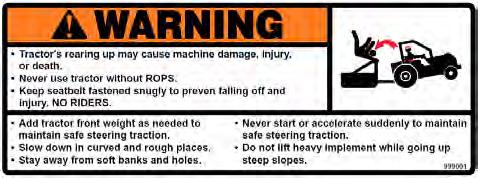Keep clear of rotors serious injury or death