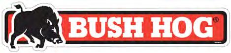 SAFETY Logo Product Name: Bush Hog (8 ) P/N 50063360 SAFETY