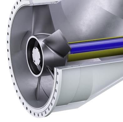Construction Details Innovative propeller profile Optimized keyed impeller Pre-assembled bearing for easy assembly and maintenance Strong shaft reduces deflection and ensures long-term reliability of