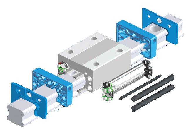 1.3 Characteristics Linear guides are become more and more indispensable in the modern engineering.