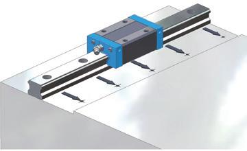 3.5 Installation instructions To assemble NTN-SNR linear guides properly and without affecting the safety and health of the personnel, the instructions and notes must be observed and followed.