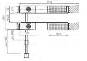 1 692 872 378 Jacking beam 2 t or 2.6 t, suitable for all models. Art. no.