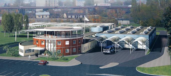 Trolleybuses in Gdynia - plans Development of photovoltaic farm on the roof of trolleybus depot to cover ca.