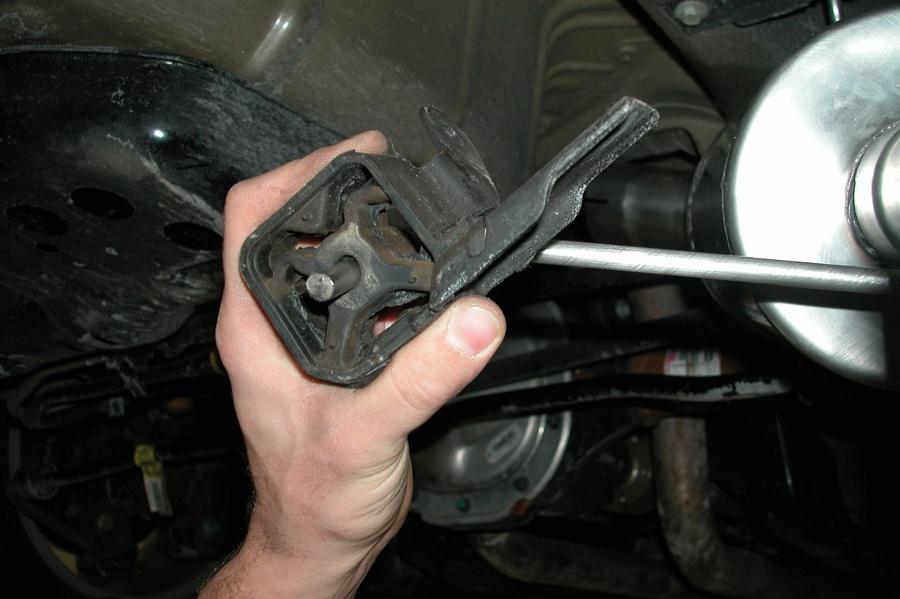 Locate the passenger side muffler assembly and one 2.5-inch clamp. Align the clamp as shown. (See Fig. H). 3.