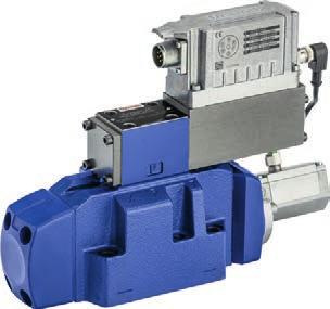 120 GoTo Europe Proportional servo valves Directional control valves Directional control valves, pilot-operated, with integrated electronics (OBE) and electrical position feedback 4WRLE Size 10 35
