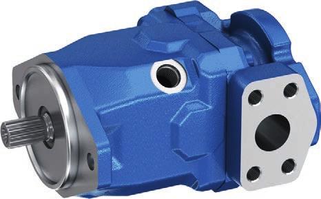 Axial piston pumps Pumps GoTo Europe 13 Axial piston fixed displacement pump A10FZO, A10FZG For the variable-speed operation with synchronous and asynchronous motors Sizes 10 45 Nominal pressure 315