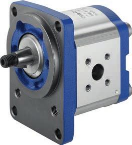 40 GoTo Europe Motors External gear motors High performance external gear motor AZMF Platform F Constant displacement Size 8 28 Continuous pressure up to 250 bar Intermittent pressure up to 280 bar