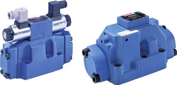 80 GoTo Europe On/off valves Directional valves Directional spool valves, pilot-operated, with hydraulic or electro-hydraulic actuation WH and WEH Size 10 32 Component series 4X, 6X, 7X Maximum