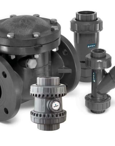 CHECK AND VENT VALVES Check valves should be used whenever there is a need to prevent back-flow of process media.