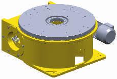x 5 deep 0 60 centring flange M0 x 5 deep 5 ø0 H7 (x) ø6 45 45 465 465 400 400 75 60 5 0 number of cam followers dependent on divisions flange centring ring on table top terminal box plan view: