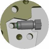 Repair 7 7 Brass washer 7. Screw in the new pressure sensor.