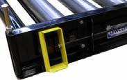 Roll Conveyor P/N For Note upon VD The roll conveyor makes it easier to change a request container from a Euro pallet 1
