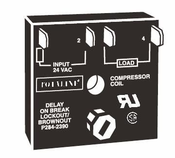 5 amps, Delay-On-Break Timers Replaces Diversified: ASC-500, SC 501, SC 505-5 Gemline: IC321, IC322 WATSCO: EAC-500, EAC501-180-W, EAC501-300-W Delay-On-Break Timer - Adjustable Delay Helps to