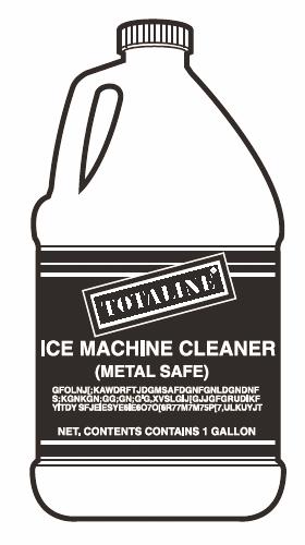 TOTALINE CHEMICALS Chemicals - Other Cleaners Ice Machine Cleaner (Metal Safe) Chemicals - Protectors, Inhibitors and Sanitizers Winter Corrosion Protector A non-foaming metal safe ice machine
