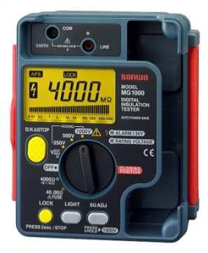 Insulation Tester Analogue Proven quality meter movement Test voltage 250V/500V/1000V DC Two