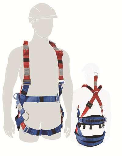 Harness Pole Top with Lumbar and Back Support The ultimate Tower harness with multiple attachment points for maximum