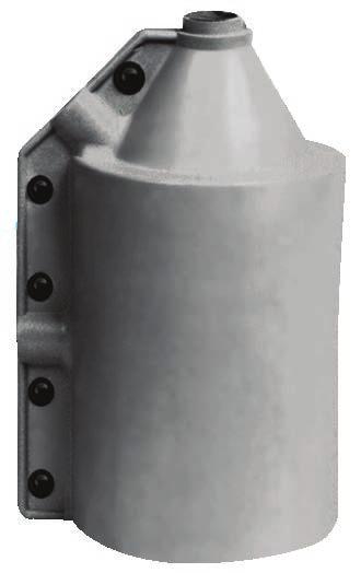 The 21644 Tube Closure provides an easier and quicker way to securely close the standard bushing cover.