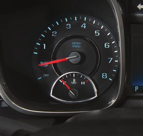2014 Malibu Stop/Start System continued from page 1 connected to the primary 12V battery continually monitors the battery charging current, voltage, state of charge, state of function and state of