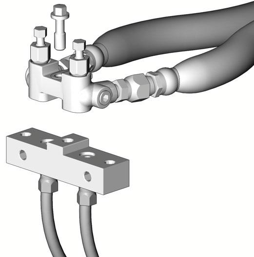 Fluid Circulation Circulation Through Gun Manifold 7. Before starting motor, reduce hydraulic pressure to the minimum required to circulate fluid until A and B temperatures reach targets.