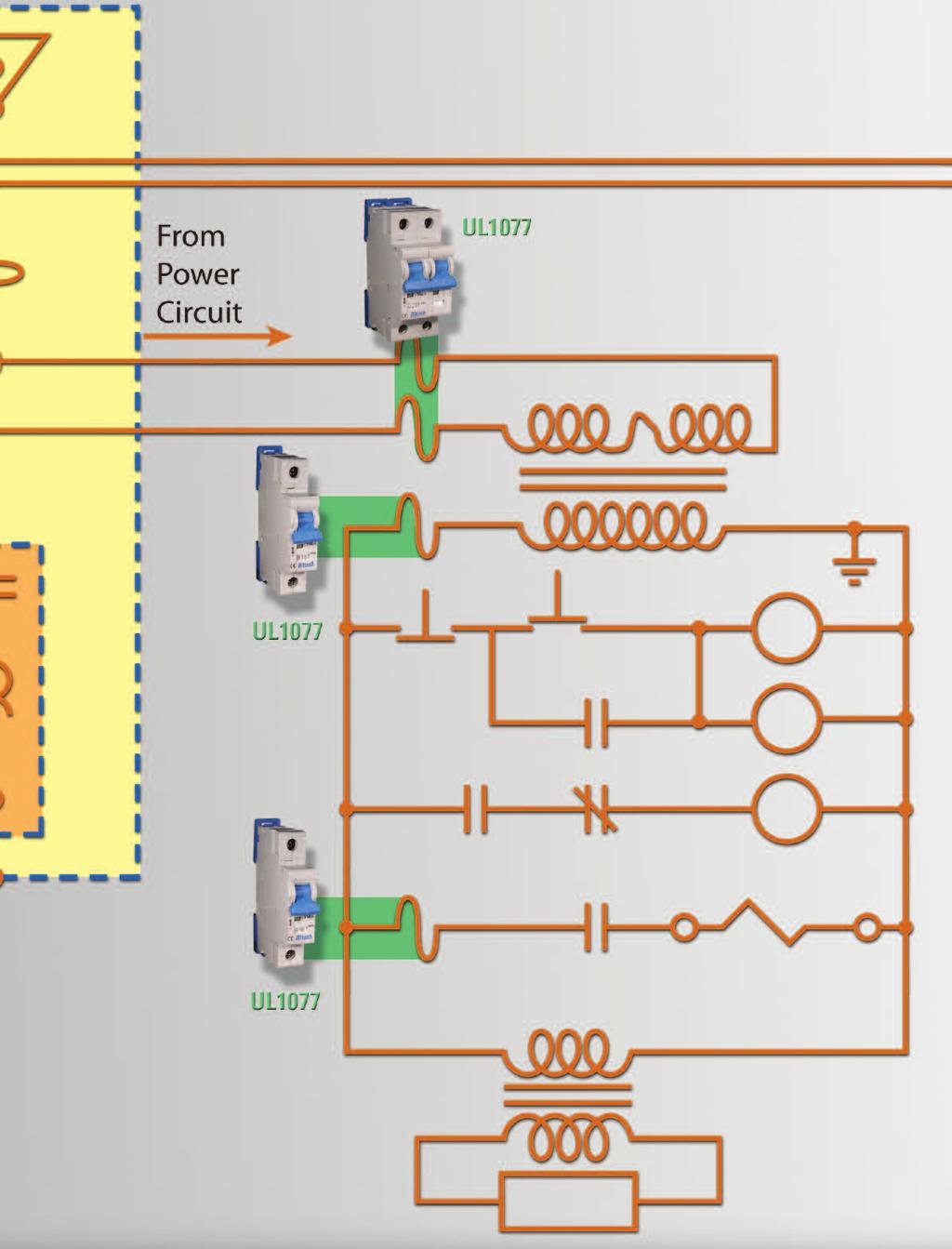 Altech UL077 Typical UL077 Application Control Circuit of a UL508A Panel Disclaimer: This is an example