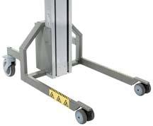 Work Positioners - Industrial Series When selecting model remember to specify leg frame to be equipped.