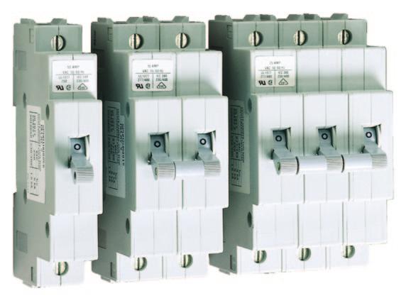 UL 1077 supplementary protectors The complete family of supplementary protectors: DIN rail mounted Eaton exclusively offers selection from two types of DIN rail mounted supplementary protectors: WMZS