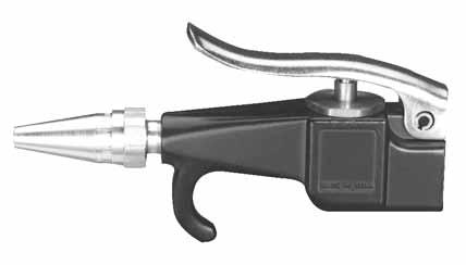 Safety low Guns ccessories rass Nozzle & Vortec FO-GIN low Guns O.S... ertification ll safety blow guns conform to the requirements of ompressed ir Standards as currently described in the U.