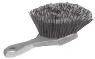 SP6166AI 12 Pack SPOKE WHEEL BRUSH Poly handle, cone-shaped bristle brush cleans