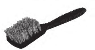 SP6160AI 12 Pack 21" WHEEL/FENDER BRUSH 21" durable, flagged synthetic brush.