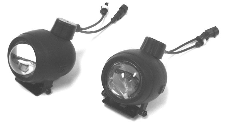 Mini Convex HID Fog Lights 95058 INSTALLATION And Operation Instructions Due to continuing improvements, actual product may differ slightly from the product