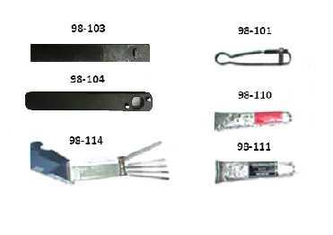 2.12 Tools & Lubricants/ Tool Post Fixture Assembly Part No.