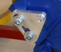 Use (4) 5 16 x 7 8 SHCS (S144) to install the Main Front Bracket (30271- A) to the Mounting studs but at this