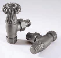 valves TRV angled brass valves Gyro Manual angled