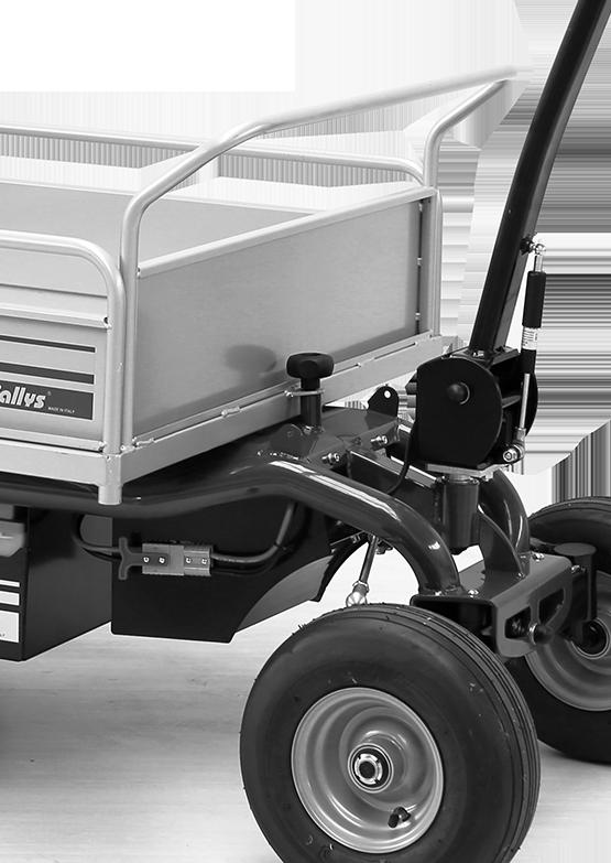 LOAD A wide range of electric material handling solutions to carry loads up to 1 ton.