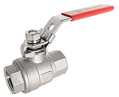 Full Port Ball Valve, Wafer Style, Class 150, Mounting Pad Spring Return