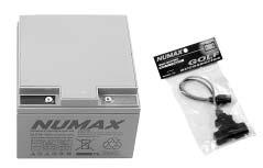 10 NUMAX VRLA and GEL Industrial Range Part No. Ah Voltage Dimensions Weight @ 20Hr L (mm) W (mm) H (mm) Kg VRLA SLA2.1-6 6 2.1 97 25 55 0.30 SLA2.8-6 6 2.8 134 34 64 0.56 SLA4-6 6 4 70 47 106 0.