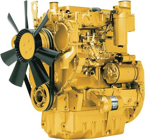 Engine The Cat C4.4 engine optimizes performance and meets emission standards. The Cat C4.4 engine has been designed to meet U.S.