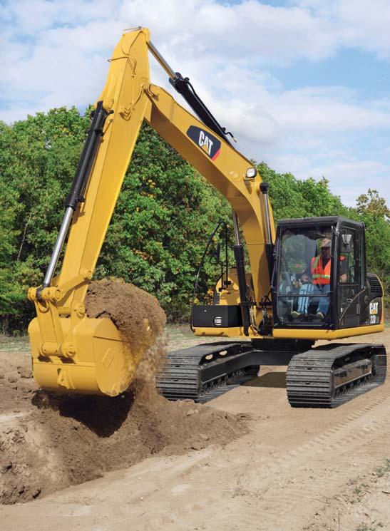 Undercarriage and Structures Strong, stable and easy to maneuver.