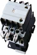 Capacitor switching Contactors CJ Operating power at 50/60 Hz 0 o C() 0 o C()