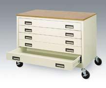 FLAT FILE Storage A B C 5 Drawer Flat File These heavy-duty welded steel files will provide long lasting durability to keep your valuable blueprints, drawings, artwork, maps, and other flat materials