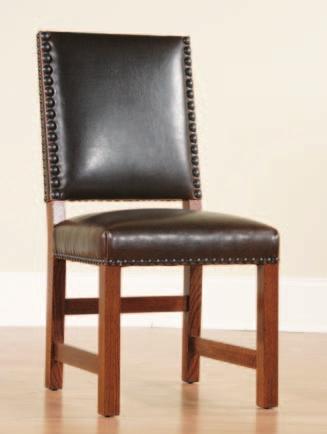 Introduced this fall are a new pair of dining arm and side chairs, featuring