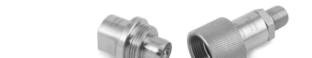 Medium and High Pressure Quick Couplings HQB Series Features MAWP: 10,000