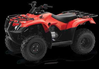 tough ATV: -  - 2WD and selectable 4WD TRX250TM