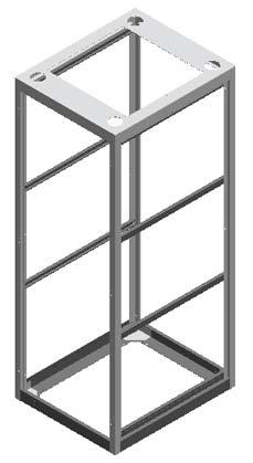 Page 1 of 8 Welded - "Contempra 4" Rack Frames (C4F Series) Path: Home > Rack Index > Welded Cabinet Frames (C4F Series) Features: Create your own custom assembly using our C4 frame and choice of