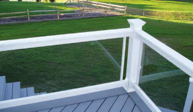 Available Railing Colors: 6' Level Standard Grand View 408000 408004 408008 8' Level Standard Grand View 408002 408006 408010 T A N K H A K I 42"
