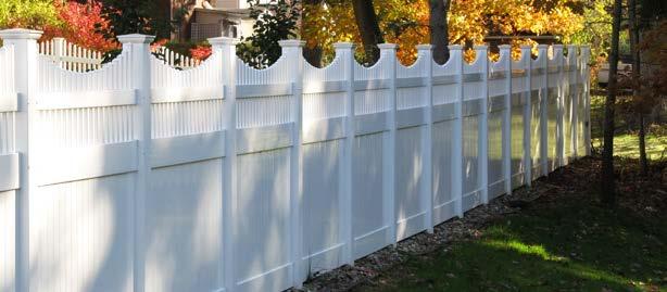 It not only beautifies your exteri but fences can be used to fence in the pool area, consider one of the semi privacy fences with a