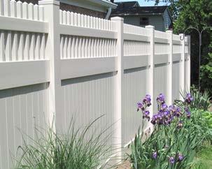 Note: 7' Fences use a 6' x 6'' x 10' post 8' High use a 6 1/ x 6 1/ x