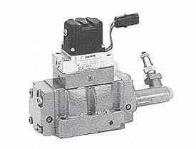 Solenoid Pilot Operated Proportional Directional Control Valve Features These solenoid pilot operated proportional directional control valves use a nozzle flapper valve as pilot valve and perform